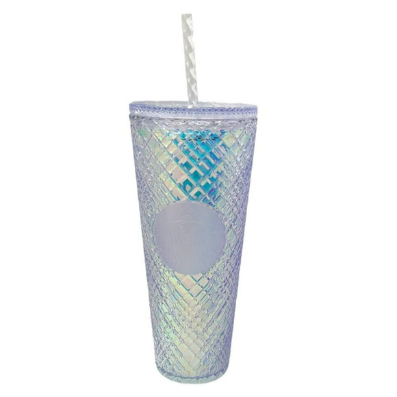 Starbucks Holiday Crystal‎ Iridescent Jeweled 24 oz Tumbler - Picture 1 of 6